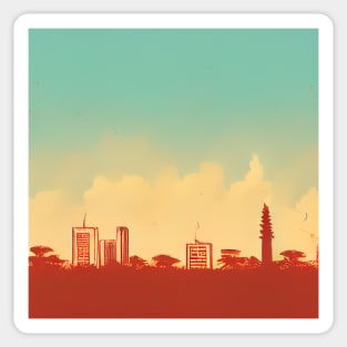 Dar Es Salaam | Comics style Sticker